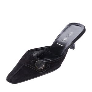 Prada suedes mule